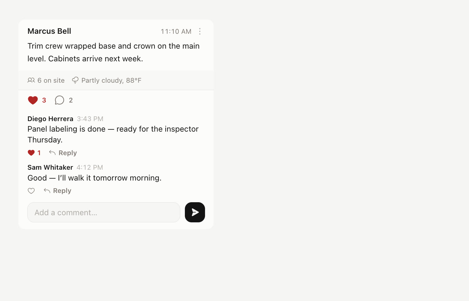 Project partners — each with exactly the access you give them